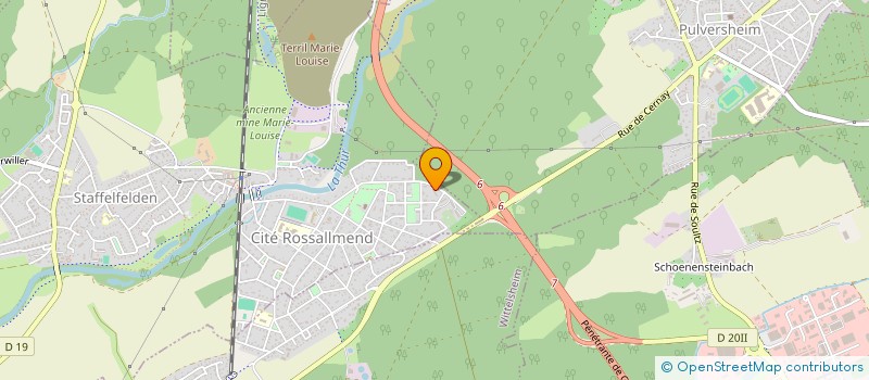 localisation de l'entreprise MONSIEUR PHILIPPE GUARRERA  STAFFELFELDEN