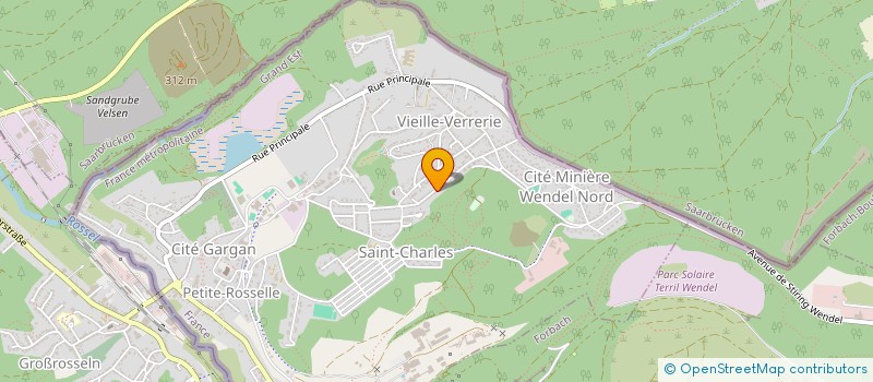 localisation de l'entreprise MONSIEUR PHILIPPE GUEBLE  PETITE-ROSSELLE