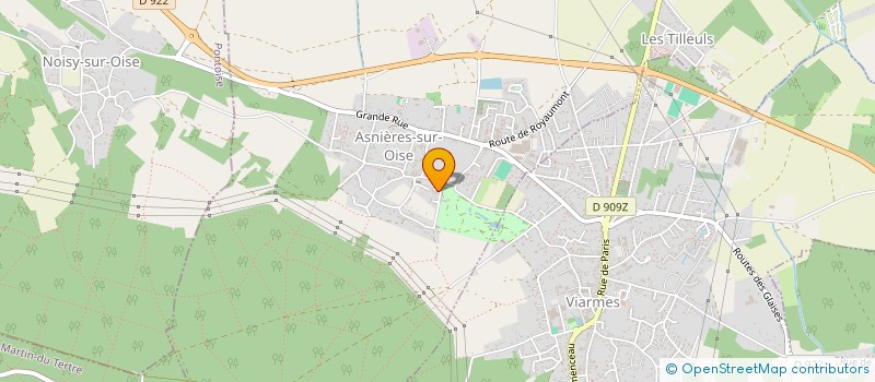 localisation de l'entreprise MONSIEUR PHILIPPE GUEGAN  ASNIERES-SUR-OISE