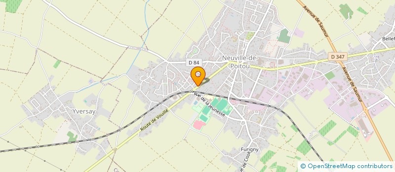 localisation de l'entreprise MONSIEUR PHILIPPE GUELLERIN  NEUVILLE-DE-POITOU
