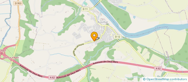 localisation de l'entreprise MONSIEUR PHILIPPE GUENON  DONZAC