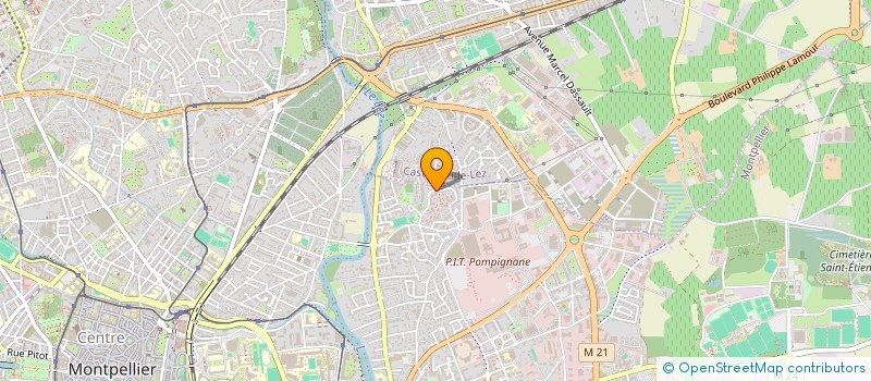 localisation de l'entreprise MONSIEUR PHILIPPE GUENZI à MONTPELLIER