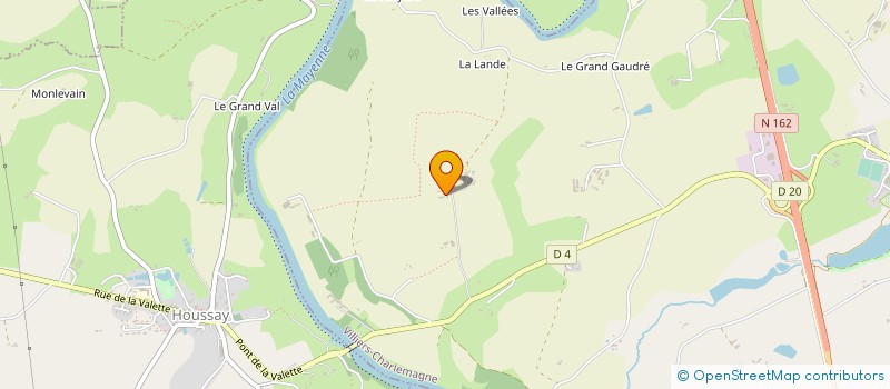 localisation de l'entreprise MONSIEUR PHILIPPE GUERET à BAZOUGERS
