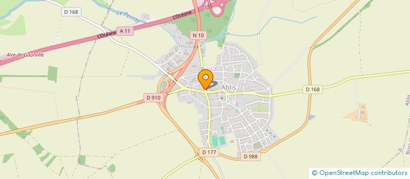 localisation de l'entreprise MONSIEUR PHILIPPE GUERET  ABLIS