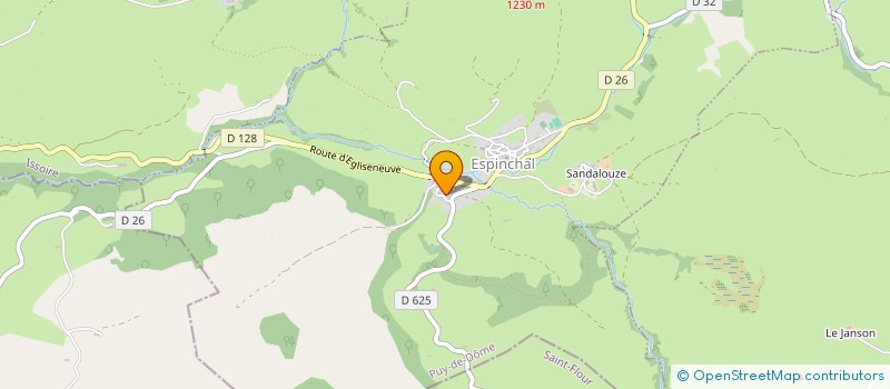 localisation de l'entreprise MONSIEUR PHILIPPE GUERIN  EGLISENEUVE-D ENTRAIGUES