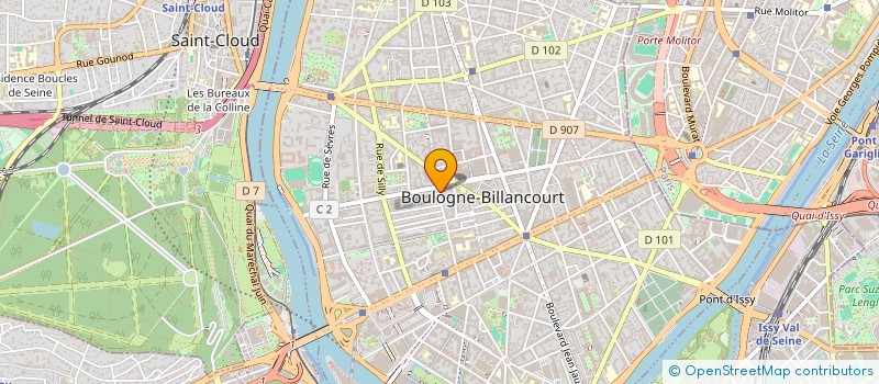 localisation de l'entreprise MONSIEUR PHILIPPE GUERIN à BOULOGNE-BILLANCOURT