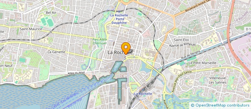 localisation de l'entreprise MONSIEUR PHILIPPE GUERIN  LA ROCHELLE