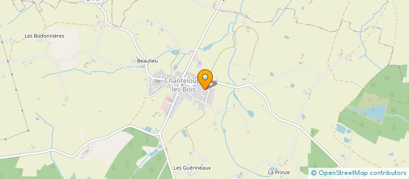 localisation de l'entreprise MONSIEUR PHILIPPE GUERIN à CHANTELOUP-LES-BOIS