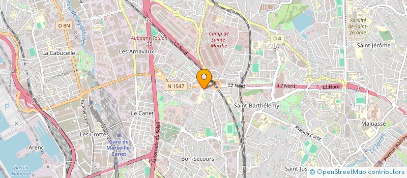 localisation de l'entreprise MONSIEUR PHILIPPE GUERRERA à MARSEILLE