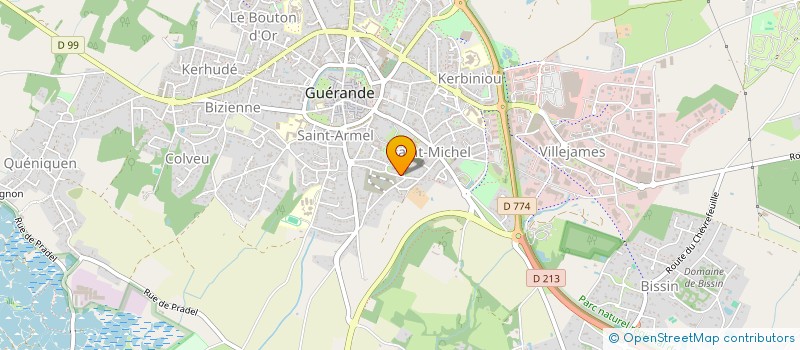localisation de l'entreprise MONSIEUR PHILIPPE GUERZIDER à GUERANDE