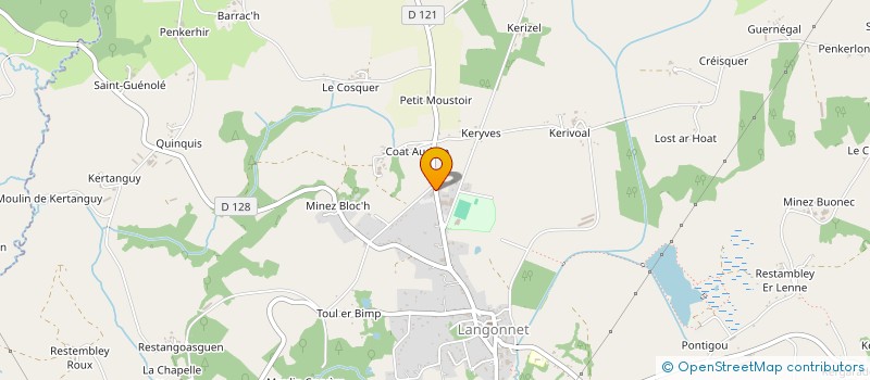 localisation de l'entreprise MONSIEUR PHILIPPE GUERZIDER  LANGONNET