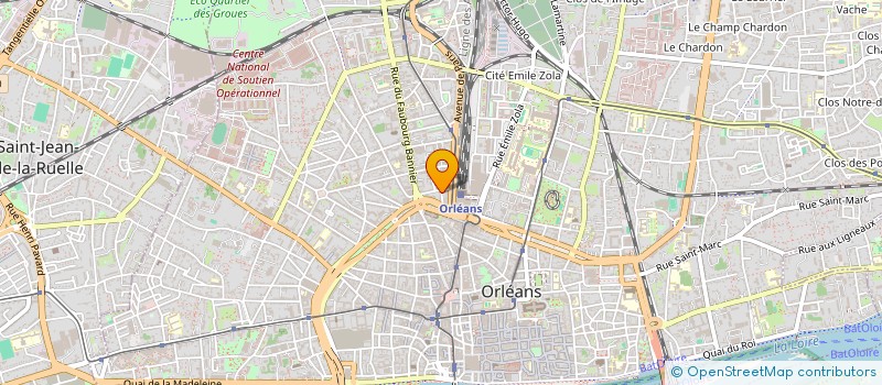 localisation de l'entreprise MONSIEUR PHILIPPE GUESDON à ORLEANS