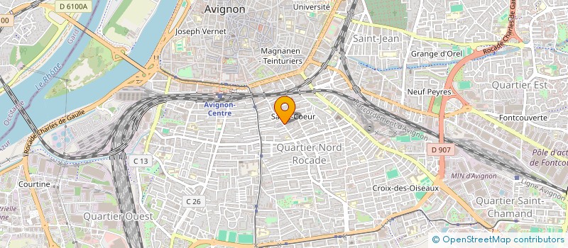 localisation de l'entreprise MONSIEUR PHILIPPE GUEY  AVIGNON