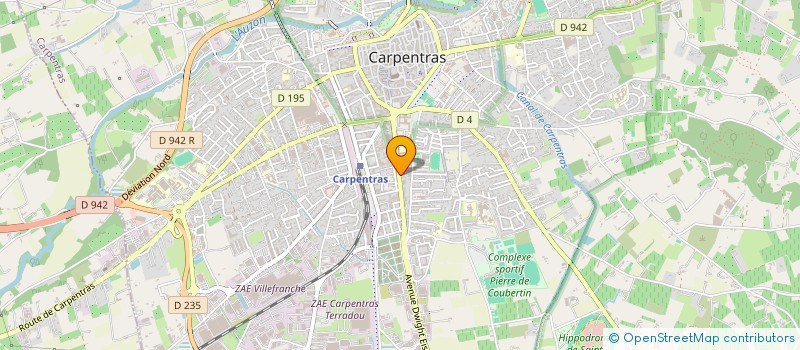 localisation de l'entreprise MONSIEUR PHILIPPE GUEZ à CARPENTRAS