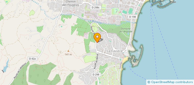 localisation de l'entreprise MONSIEUR PHILIPPE GUFFROY  BORMES-LES-MIMOSAS