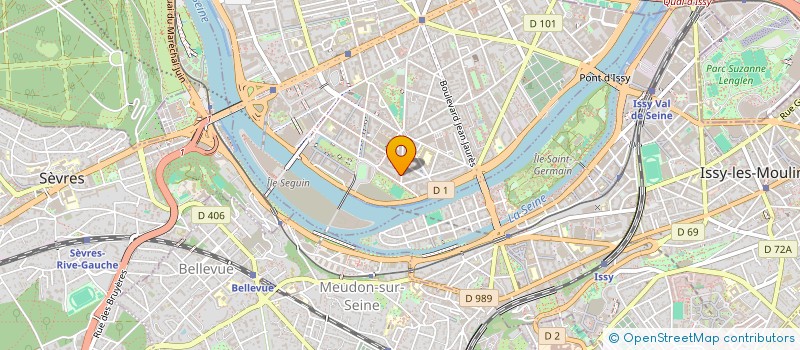 localisation de l'entreprise MONSIEUR PHILIPPE GUIBERT à BOULOGNE-BILLANCOURT
