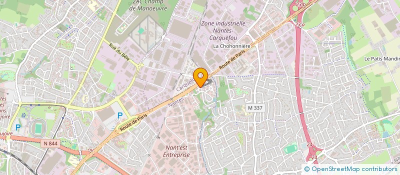 localisation de l'entreprise MONSIEUR PHILIPPE GUICHET  NANTES