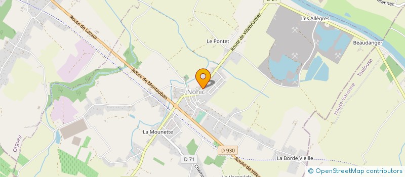 localisation de l'entreprise MONSIEUR PHILIPPE GUICHOT  NOHIC