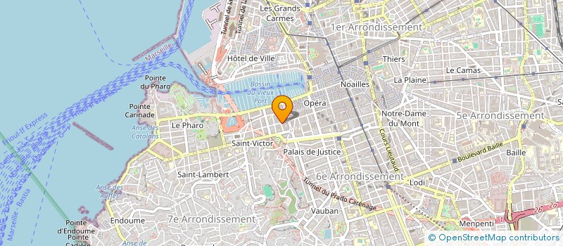 localisation de l'entreprise MONSIEUR PHILIPPE GUIDET à MARSEILLE