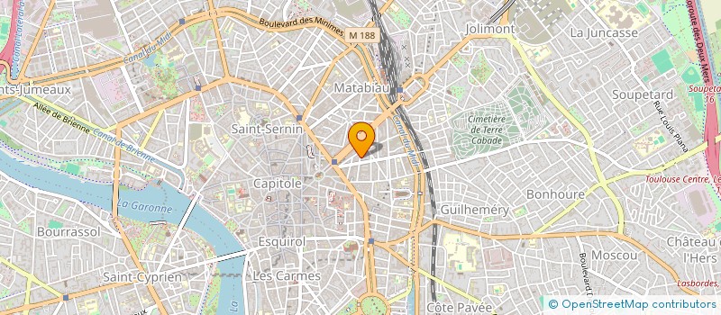 localisation de l'entreprise MONSIEUR PHILIPPE GUIGNES à TOULOUSE