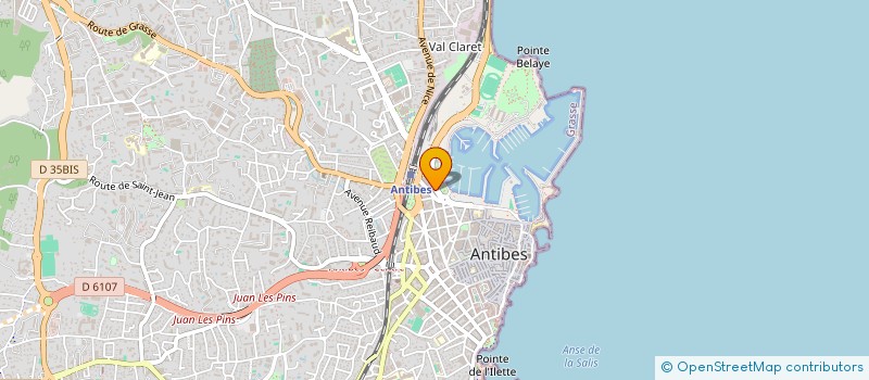 localisation de l'entreprise MONSIEUR PHILIPPE GUIGO à ANTIBES