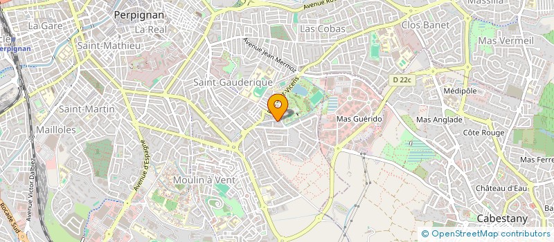 localisation de l'entreprise MONSIEUR PHILIPPE GUIGON à PERPIGNAN