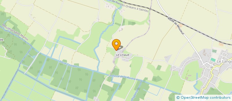 localisation de l'entreprise MONSIEUR PHILIPPE GUILBAUD  LANGON (LE)