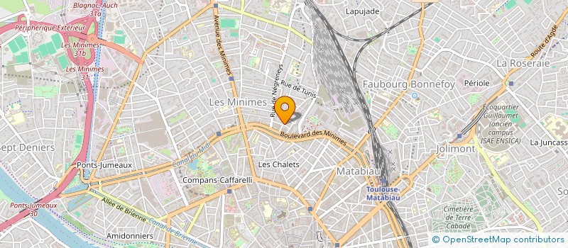 localisation de l'entreprise MONSIEUR PHILIPPE GUILBERT à TOULOUSE