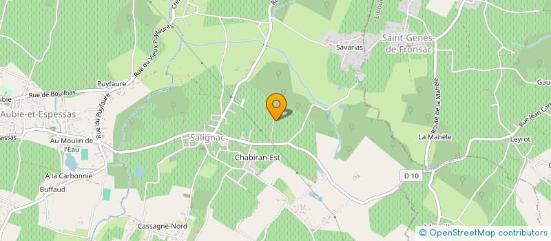 localisation de l'entreprise MONSIEUR PHILIPPE GUILBERT  VAL DE VIRVEE