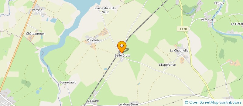 localisation de l'entreprise MONSIEUR PHILIPPE GUILBOT  GOURGE