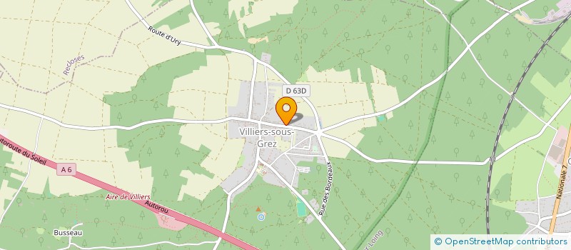 localisation de l'entreprise MONSIEUR PHILIPPE GUILLARD  VILLIERS-SOUS-GREZ