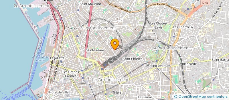 localisation de l'entreprise MONSIEUR PHILIPPE GUILLE à MARSEILLE