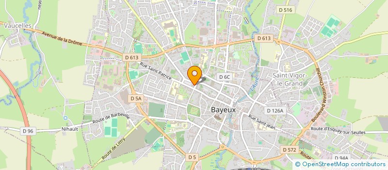 localisation de l'entreprise MONSIEUR PHILIPPE GUILLEMIN à BAYEUX