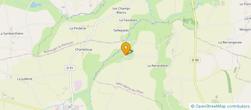 localisation de l'entreprise MONSIEUR PHILIPPE GUILLEMOIS  SAINT-REMY-DU-PLAIN