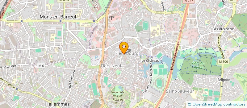 localisation de l'entreprise MONSIEUR PHILIPPE GUILLET  VILLENEUVE-D'ASCQ