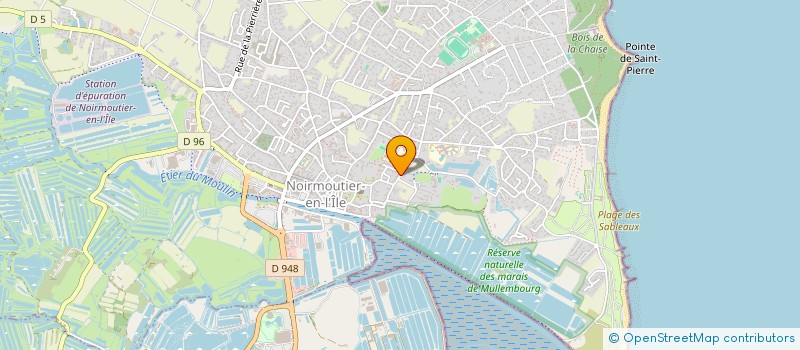 localisation de l'entreprise MONSIEUR PHILIPPE GUILLET  NOIRMOUTIER-EN-L'ILE