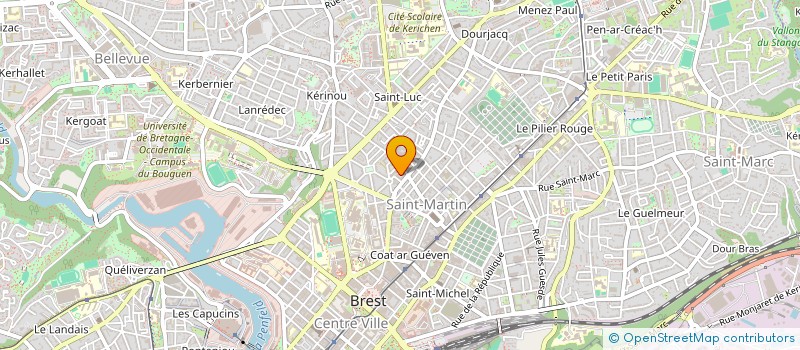 localisation de l'entreprise MONSIEUR PHILIPPE GUILLO à BREST