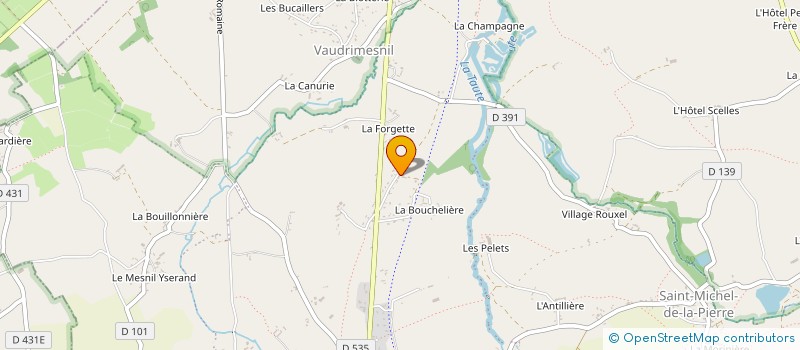 localisation de l'entreprise MONSIEUR PHILIPPE GUILLOCHE  SAINT-SAUVEUR-VILLAGES