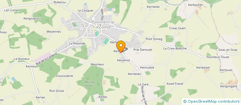 localisation de l'entreprise MONSIEUR PHILIPPE GUILLOU à POMMERIT-LE-VICOMTE