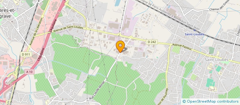 localisation de l'entreprise MONSIEUR PHILIPPE GUILMARD  SAINT-LOUBES