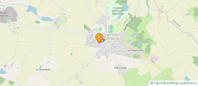 localisation de l'entreprise MONSIEUR PHILIPPE GUIMIER à SAINT-JULIEN-DES-LANDES