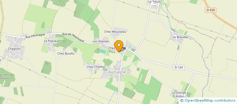 localisation de l'entreprise MONSIEUR PHILIPPE GUINDET  AUMAGNE