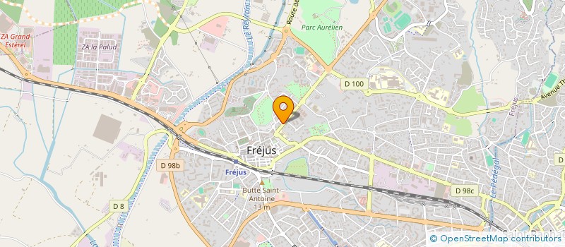 localisation de l'entreprise MONSIEUR PHILIPPE GUIRADO à FREJUS