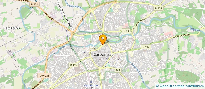 localisation de l'entreprise MONSIEUR PHILIPPE GUIRAUD  CARPENTRAS