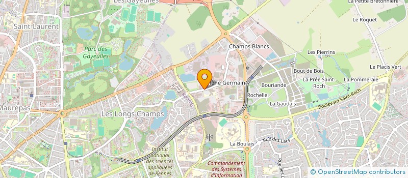localisation de l'entreprise MONSIEUR PHILIPPE GUIRAUD à CESSON-SEVIGNE