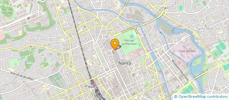 localisation de l'entreprise MONSIEUR PHILIPPE GUIRAUD  NANCY