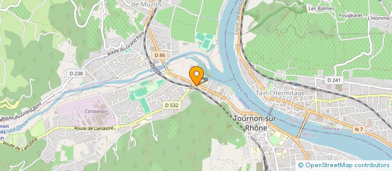 localisation de l'entreprise MONSIEUR PHILIPPE GUIRONNET à TOURNON-SUR-RHONE
