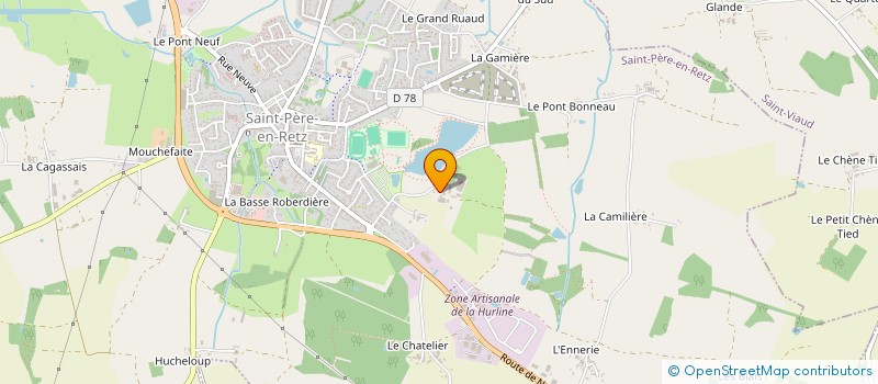 localisation de l'entreprise MONSIEUR PHILIPPE GUITTONNEAU  SAINT-PERE-EN-RETZ