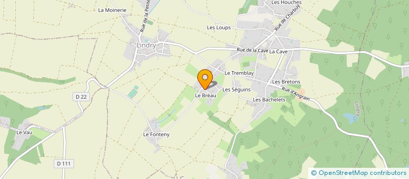 localisation de l'entreprise MONSIEUR PHILIPPE GUYARD  LINDRY