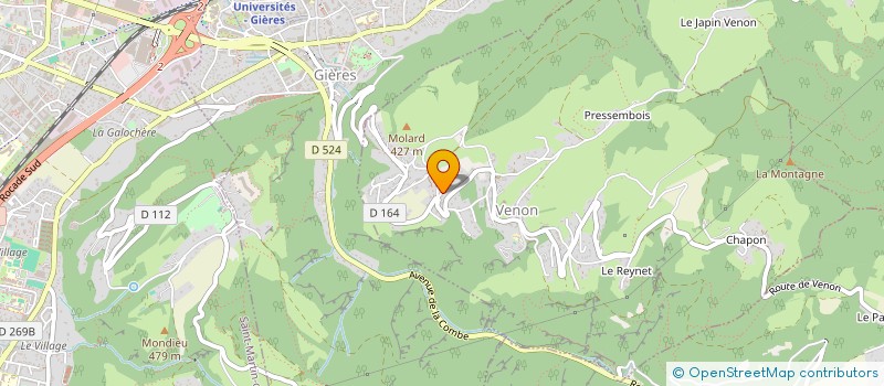 localisation de l'entreprise MONSIEUR PHILIPPE HABERT  VENON